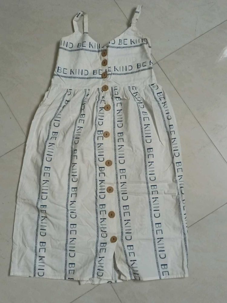 White Onepiece Single Strap