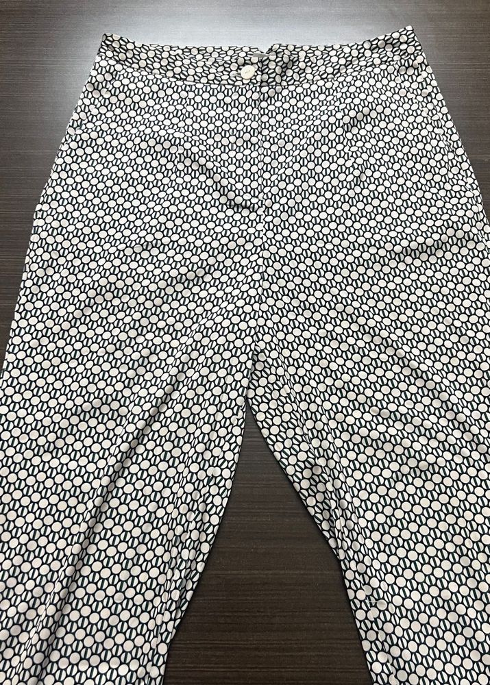 Patterned Casual Pants