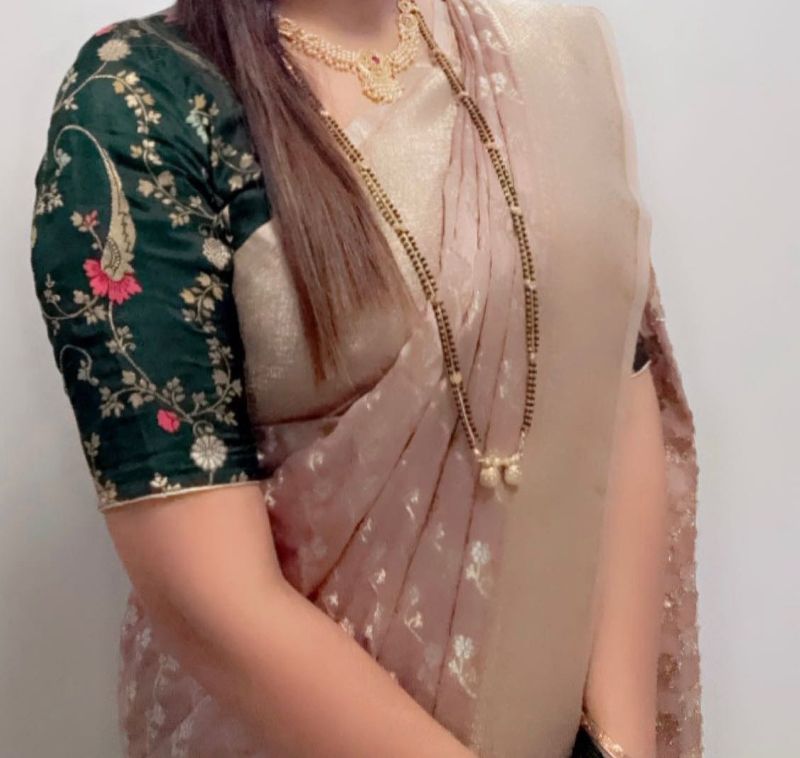Pure Banarasi Georgette Saree