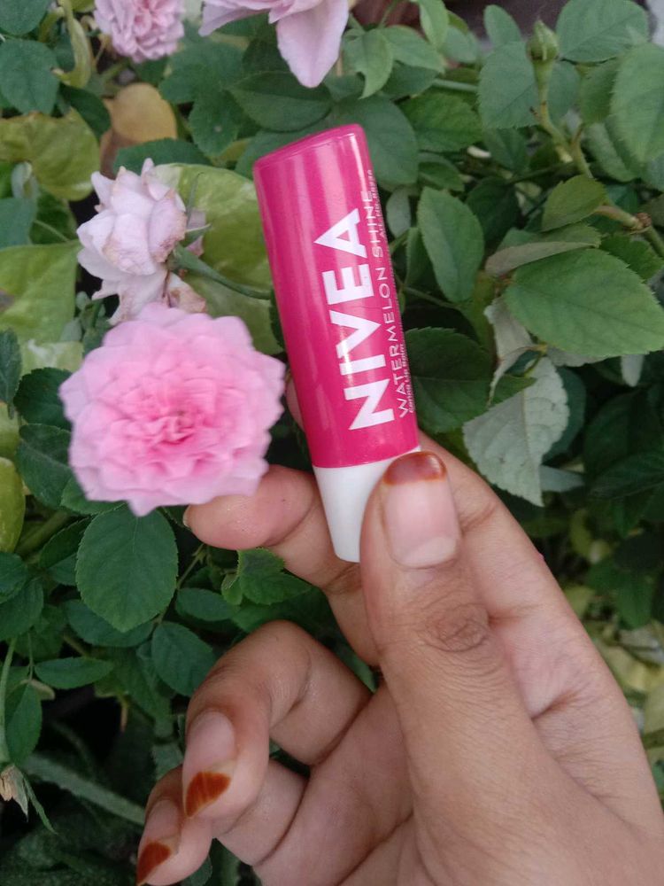 Nivea Watermelon Shine Lip Balm