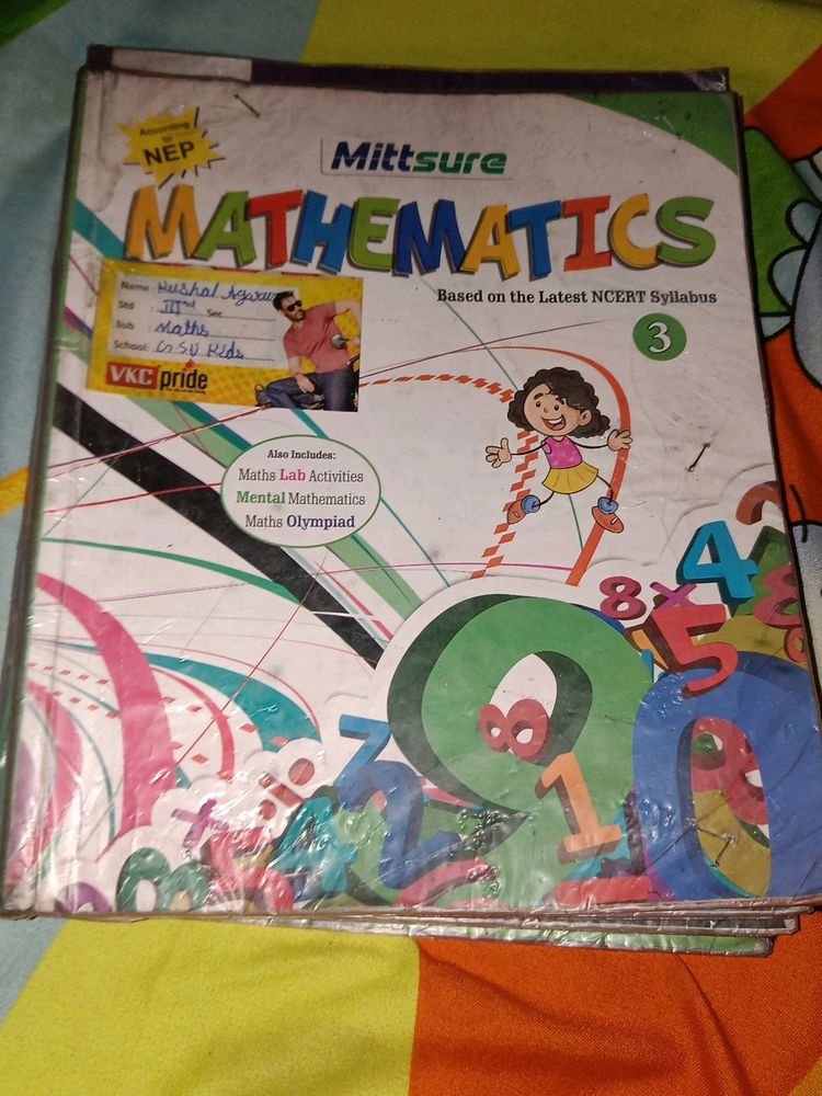 Class 3rd Mathematics Book NCERT 2023-24