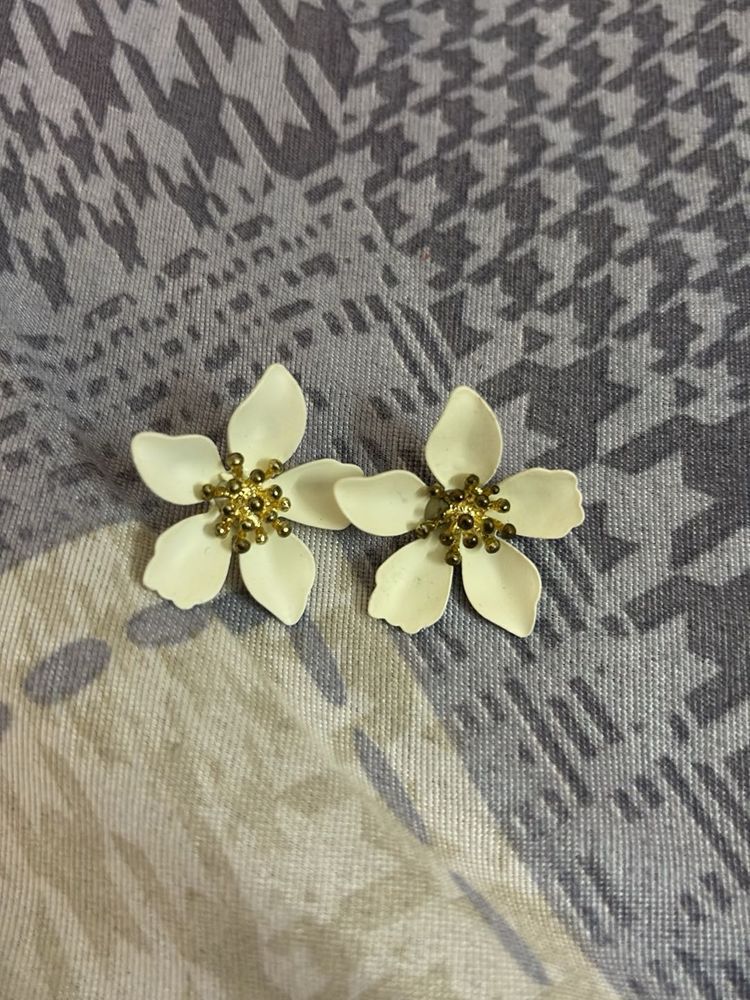 Floral Statement Earrings