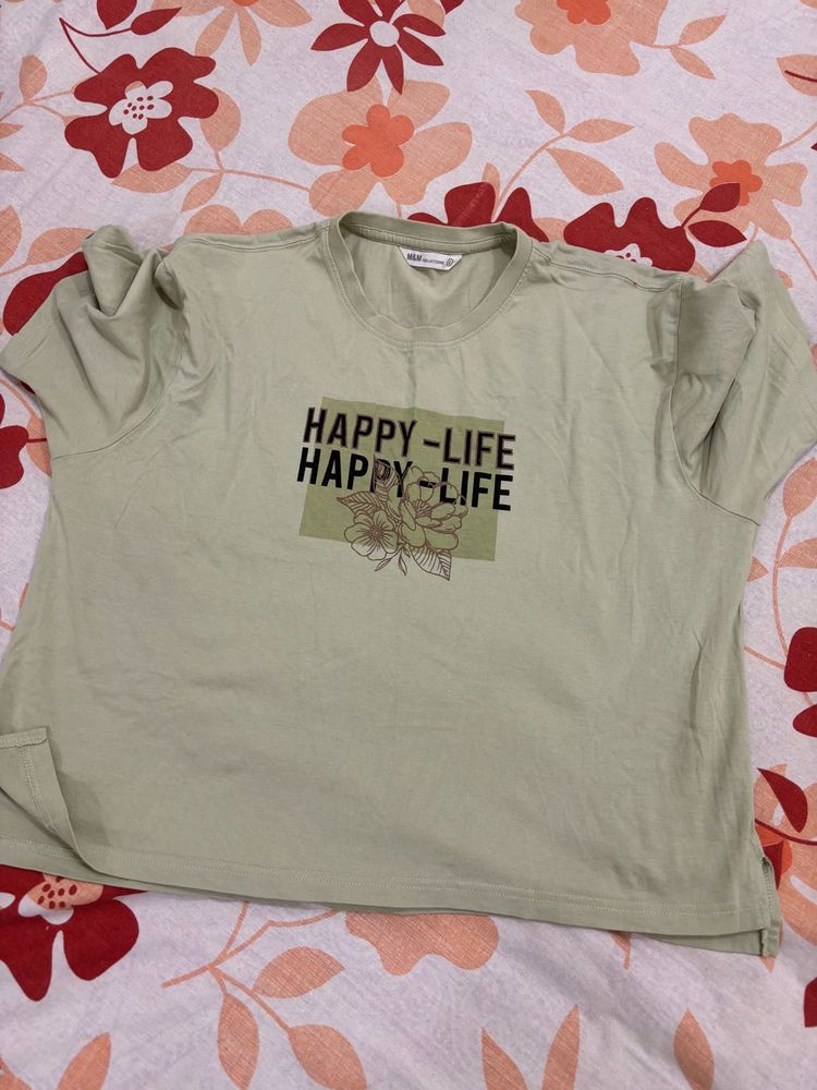 Xl/xxl Oversized Short Tee