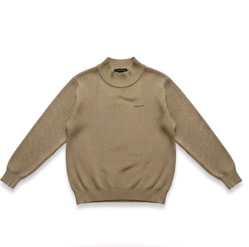Stylish Tan Sweater | S/M
