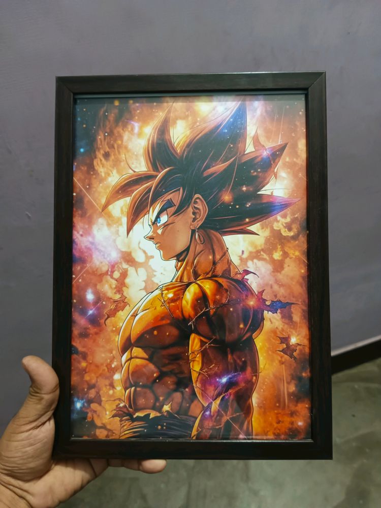 Goku Anime Photo Frame, Dragon Ball Super