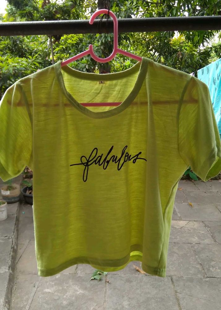 Cute &#39;Fabulous&#39; Crop Top