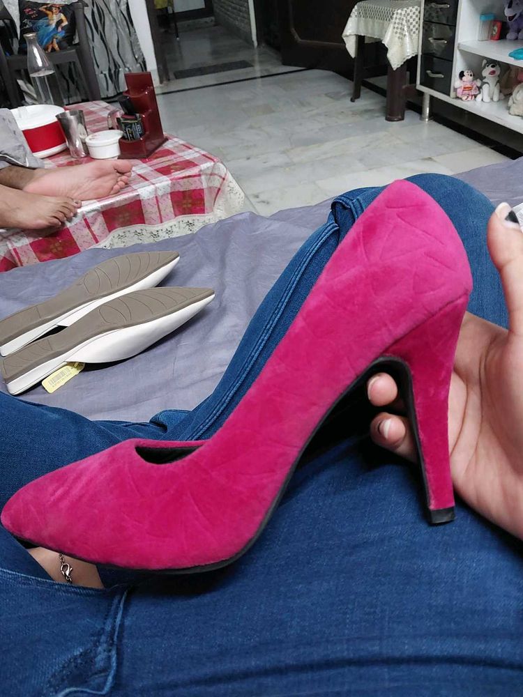 Dressberry Pink Heels