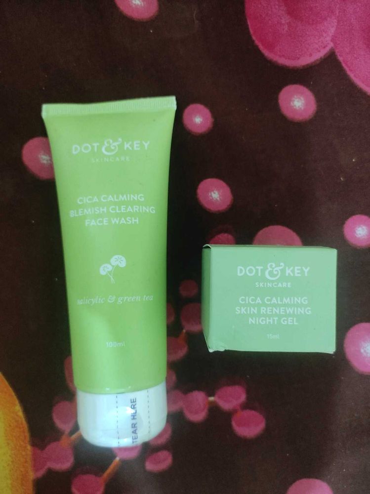 Dot &amp; Key Cica Face Wash And Cream