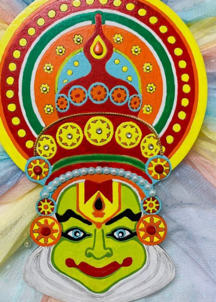 Kathakali Face Wall Hanging
