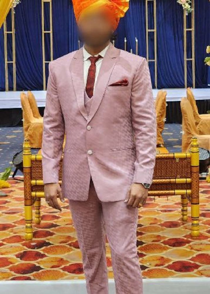 5000 Rs Men's Formal Suit with waistcoat - New