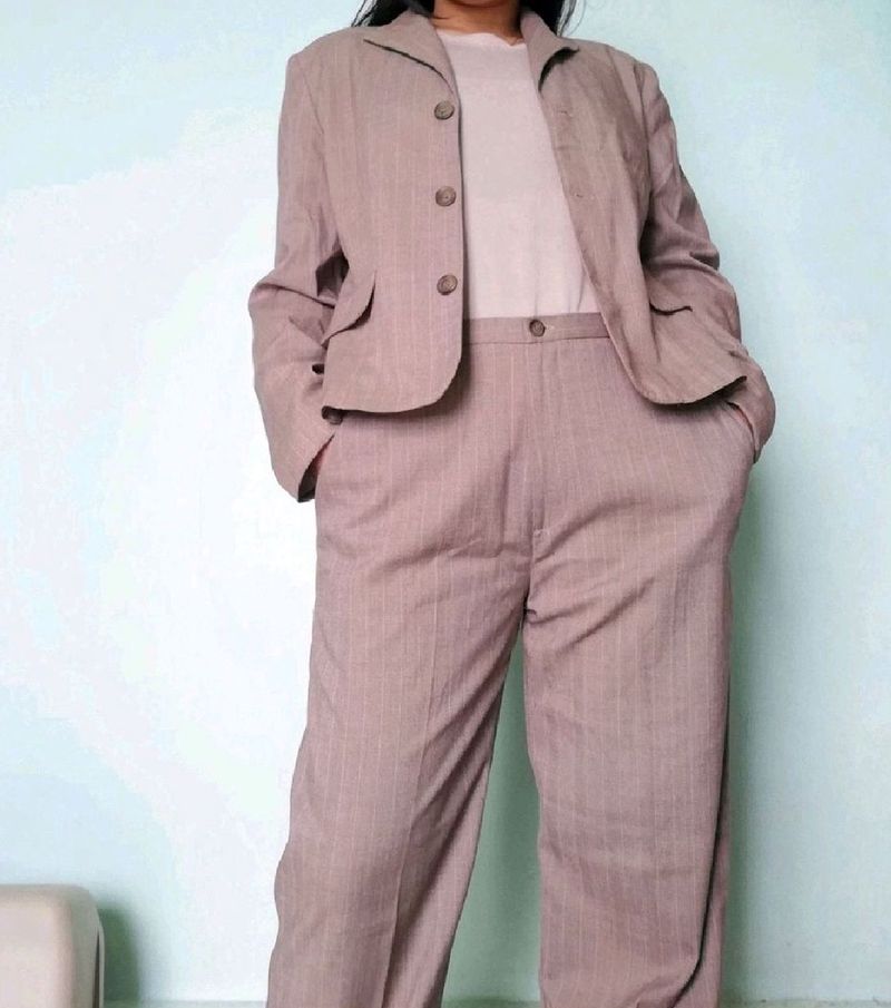 Women Formal Coat Pant Set