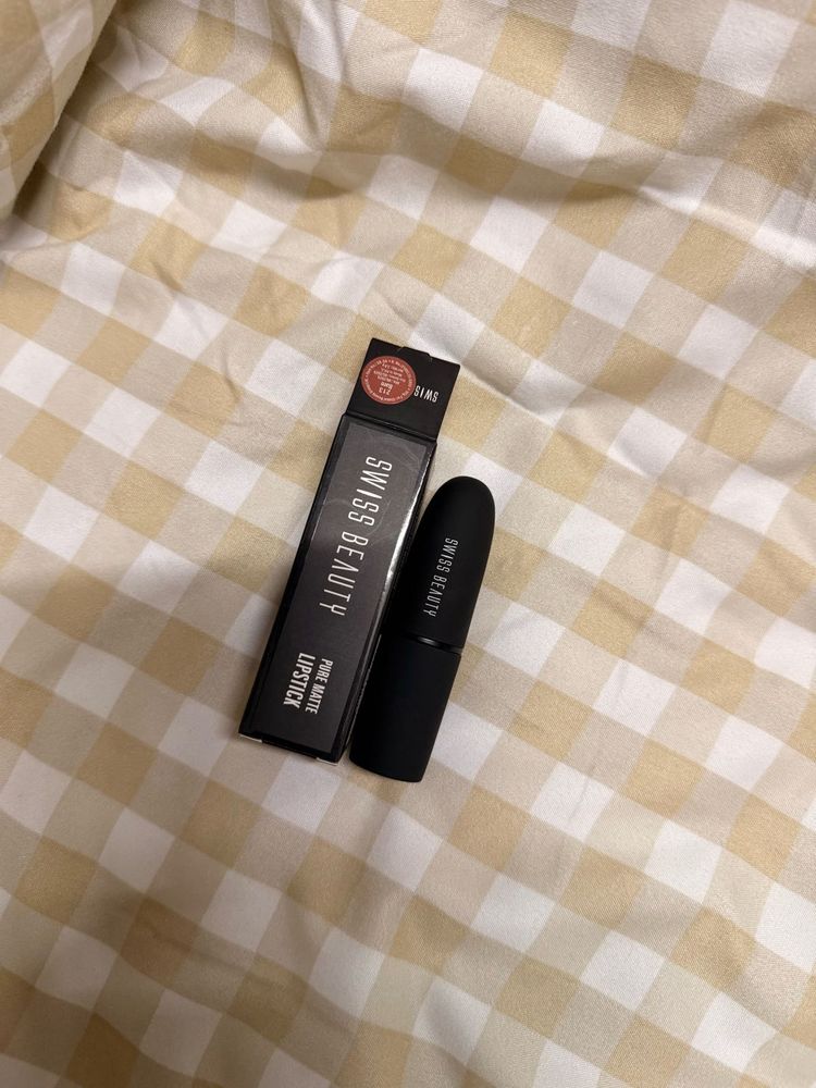 swiss beauty bare 213 matte lipstick