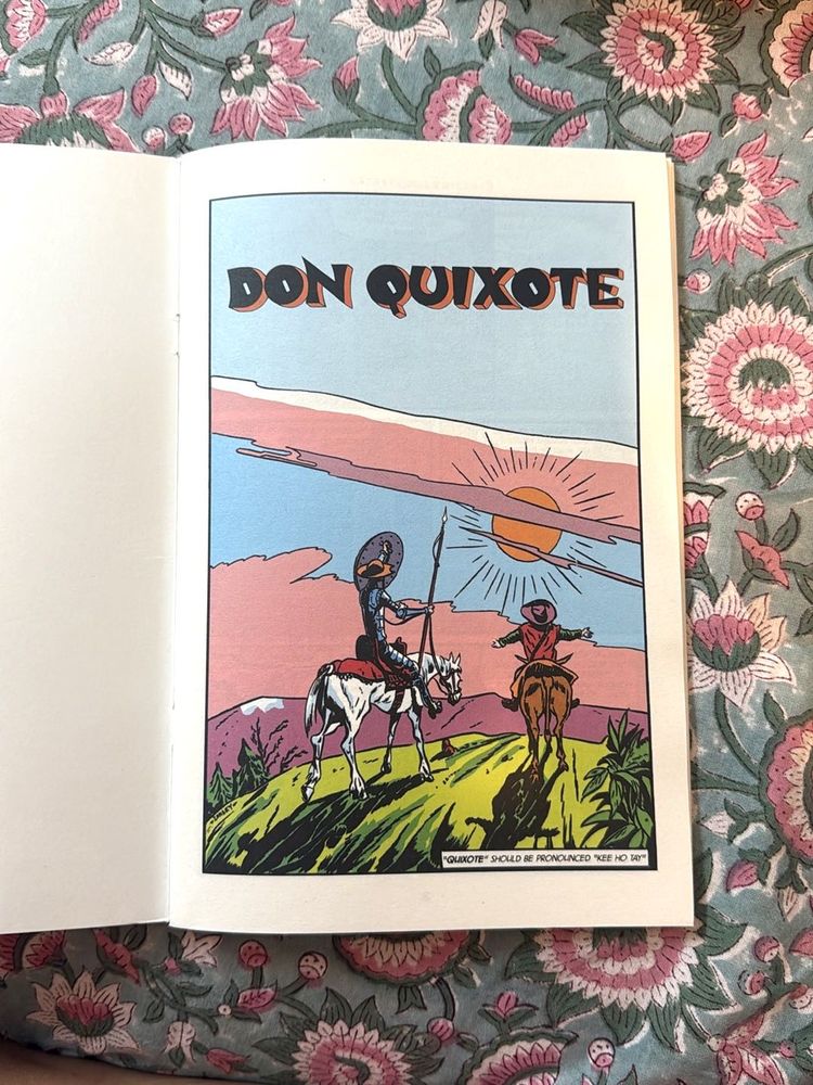 Don Quixote Comic Book Graphic Novel