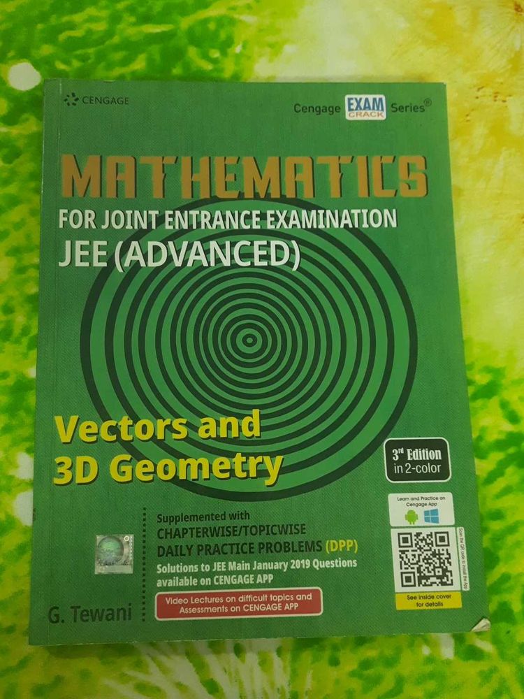 Cengage Vector &amp; 3d Geometry
