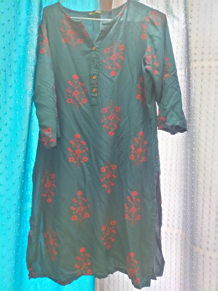 This Green Kurti I Bought From Reliance Trend