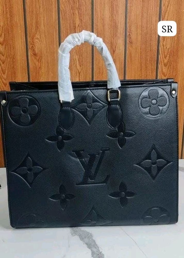 LV ON THE GO MIRROR COPY BIG SIZE TOTE BAG