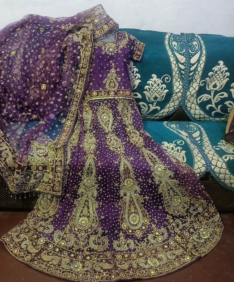 Beautiful Bridal Lehenge One Time Use