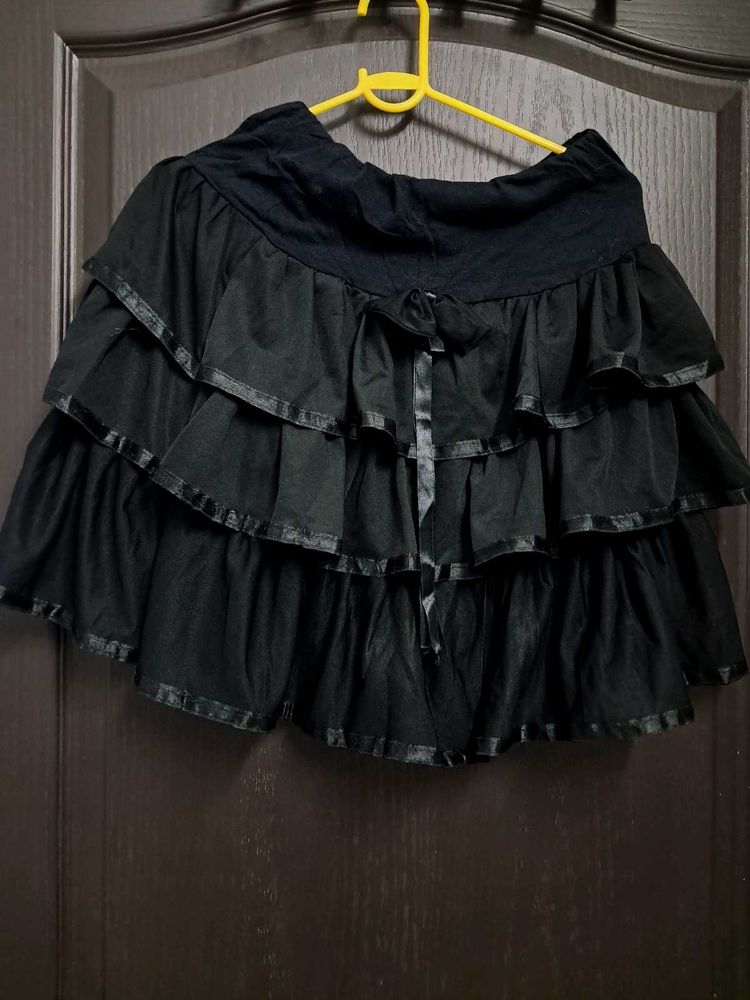 Tiered Ruffle Skirt