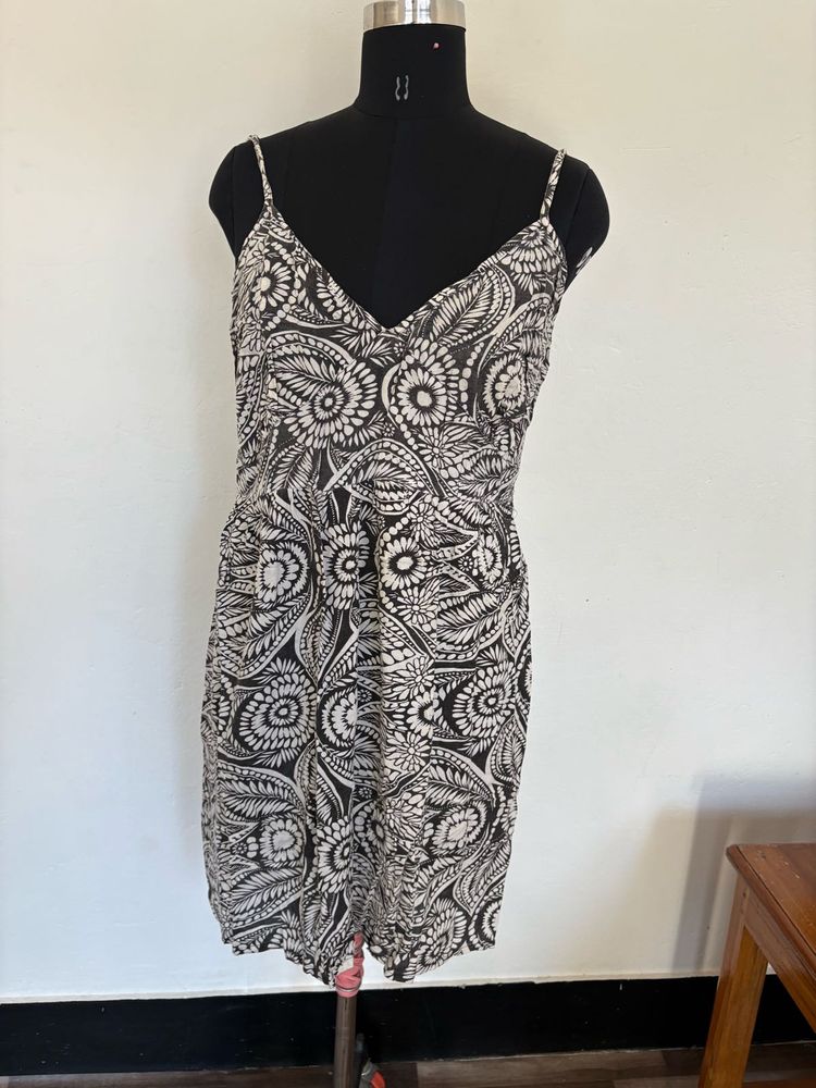 Floral Print Slip Dress