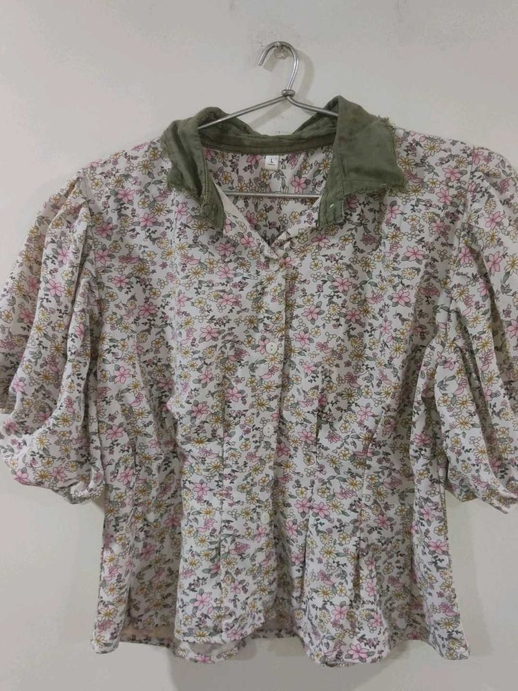 Floral Print Top