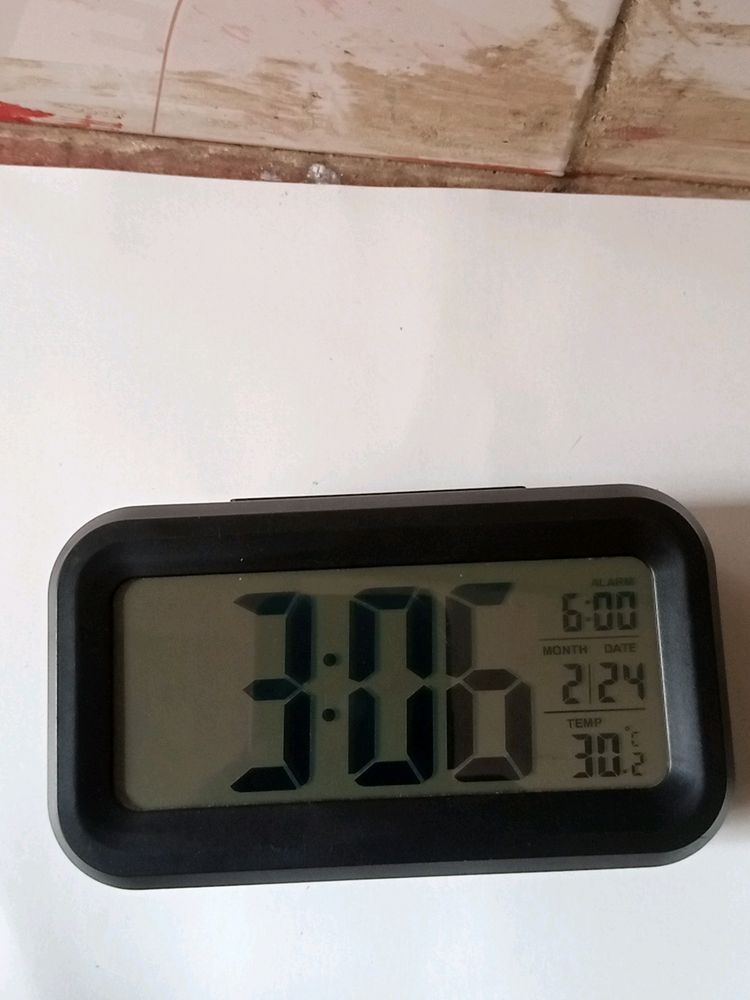 Digital Table Alarm Clock .