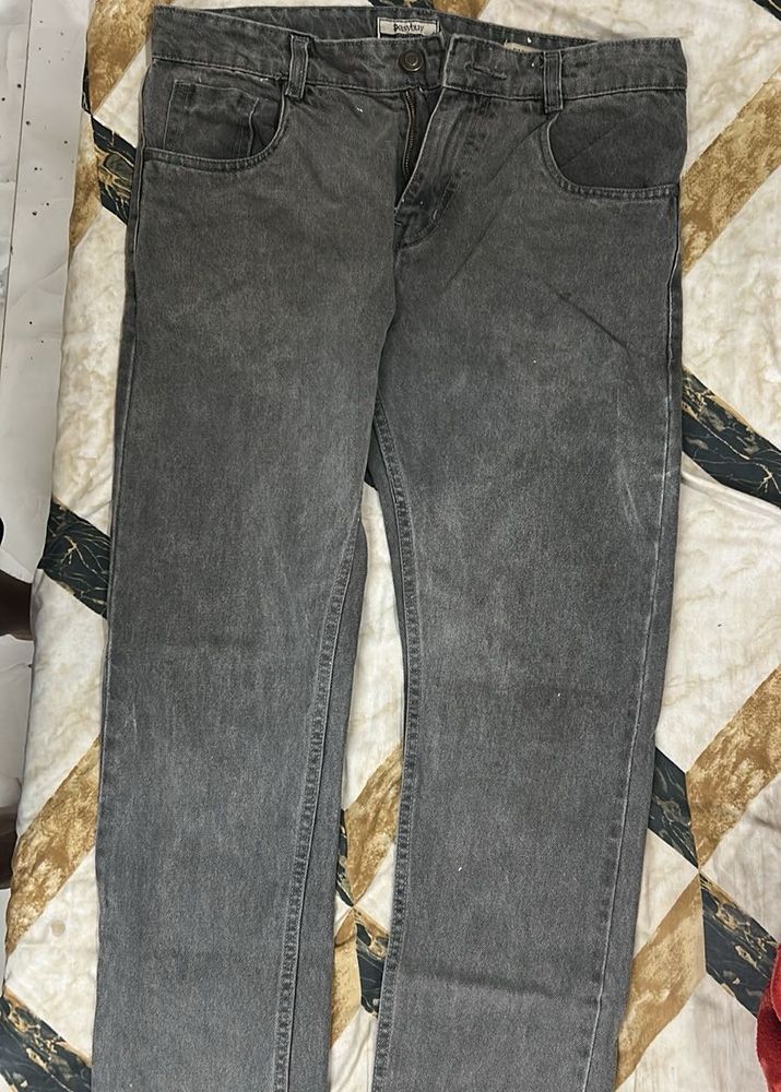Beau Mark Gray Jeans