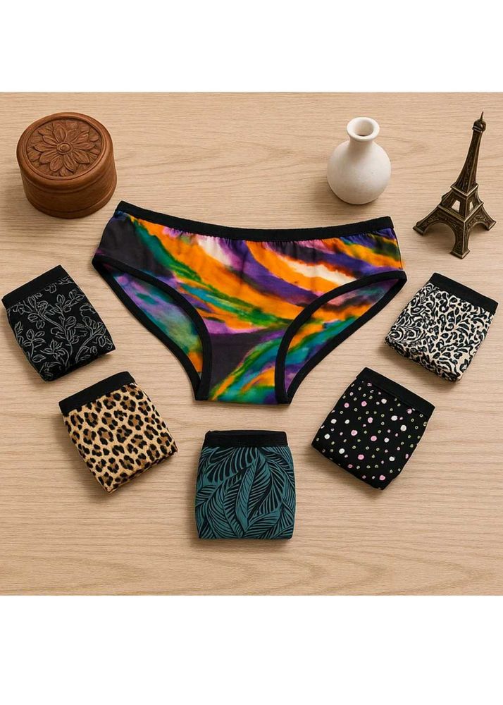 Printed Panties - Pack of 6