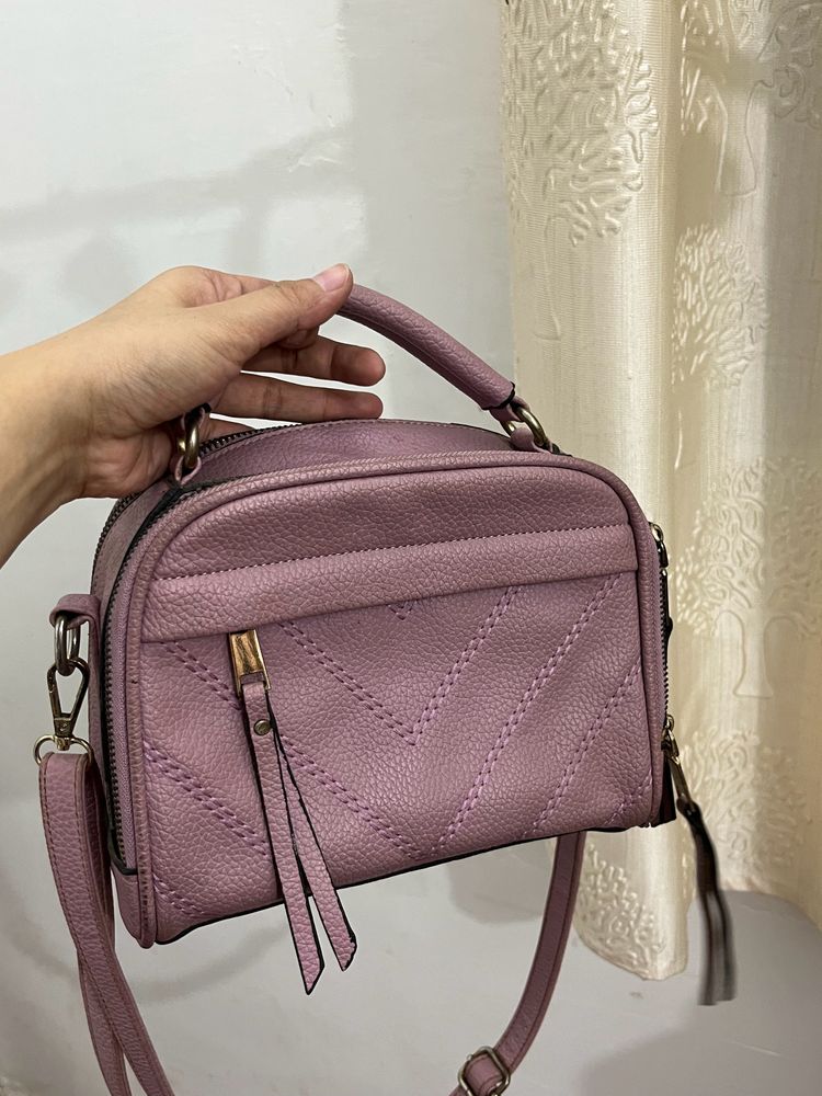 Lavender Shoulder Bag