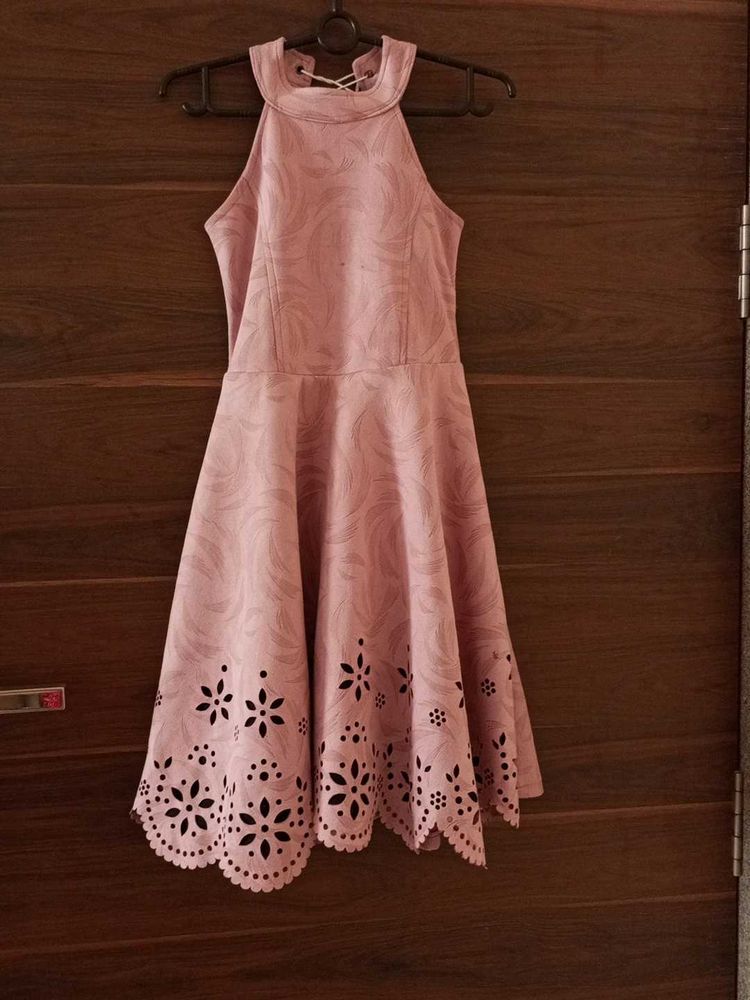 Sleeveless Stylish Frock For Girl