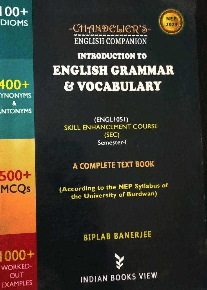English Grammar &amp; Vocabulary Textbook