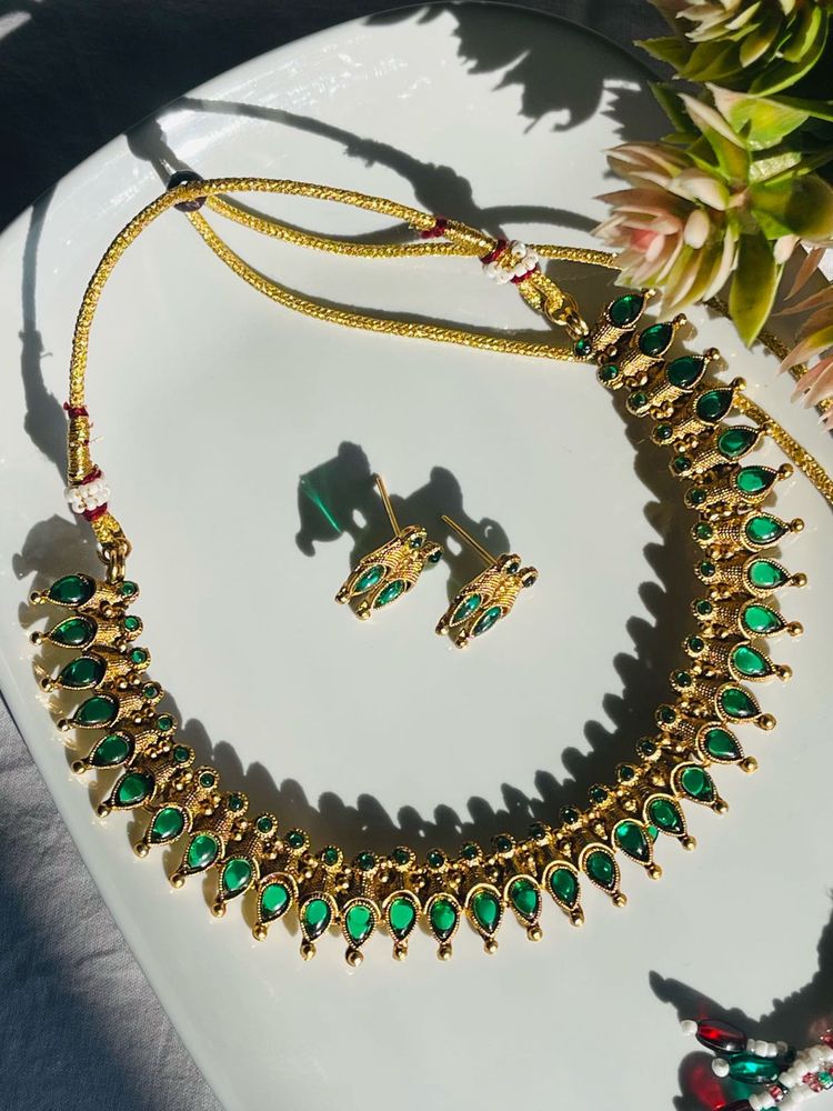Necklace Set Green