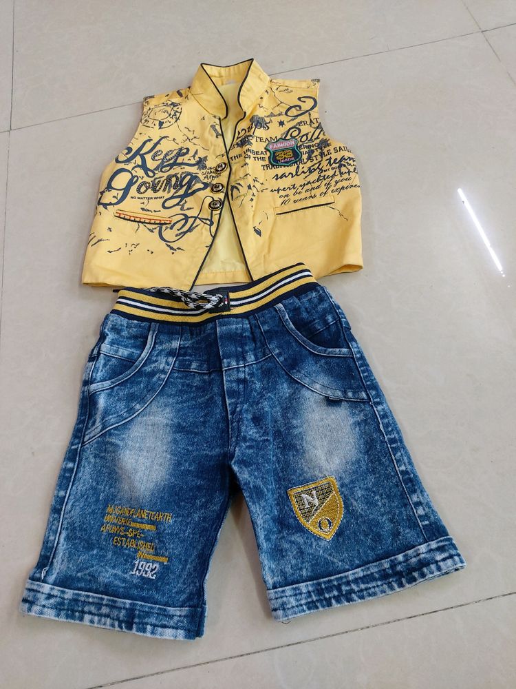 2-4 Year Boy Short And Jacket