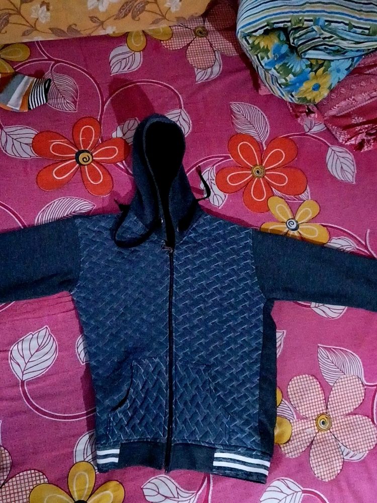 Textured Winter Jacket For Men ✨