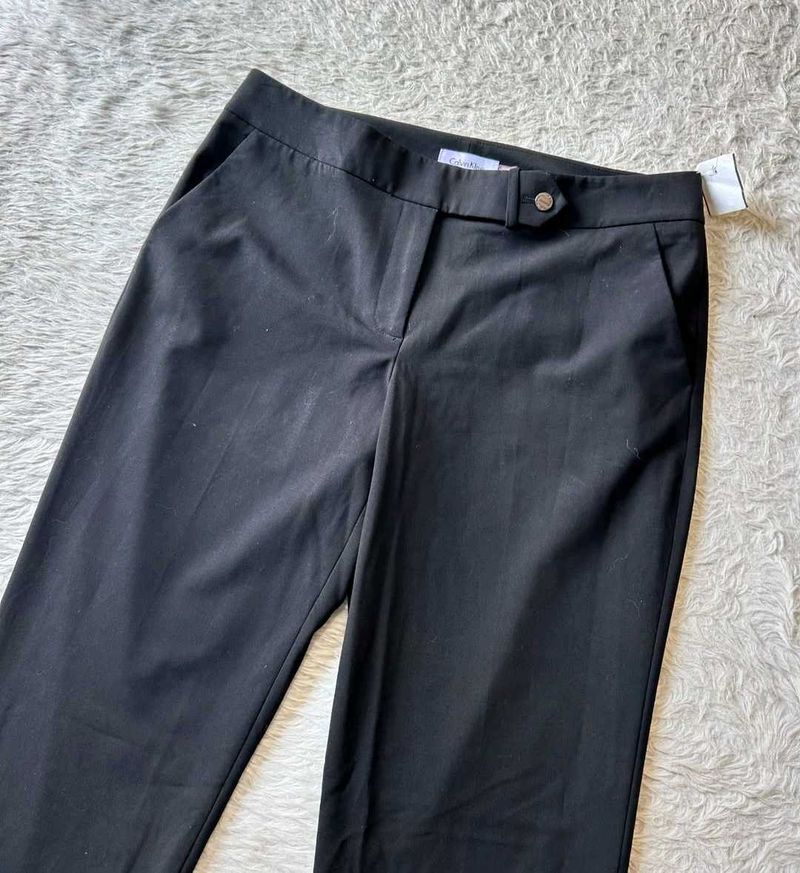 Formal Baggy Black Dress Pants