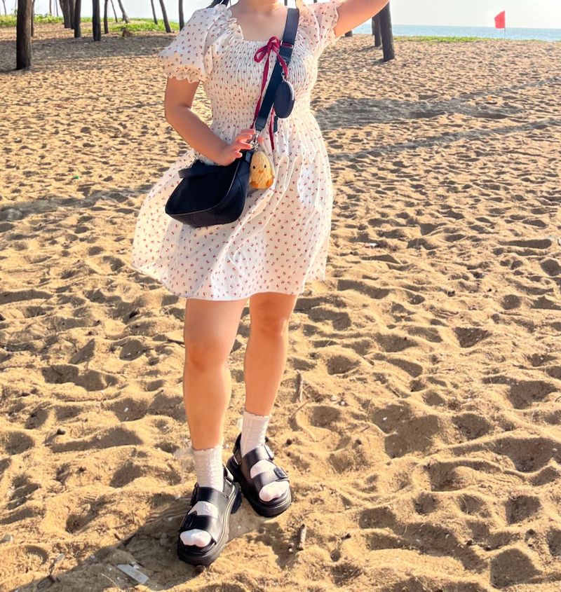 Floral Print Mini Dress