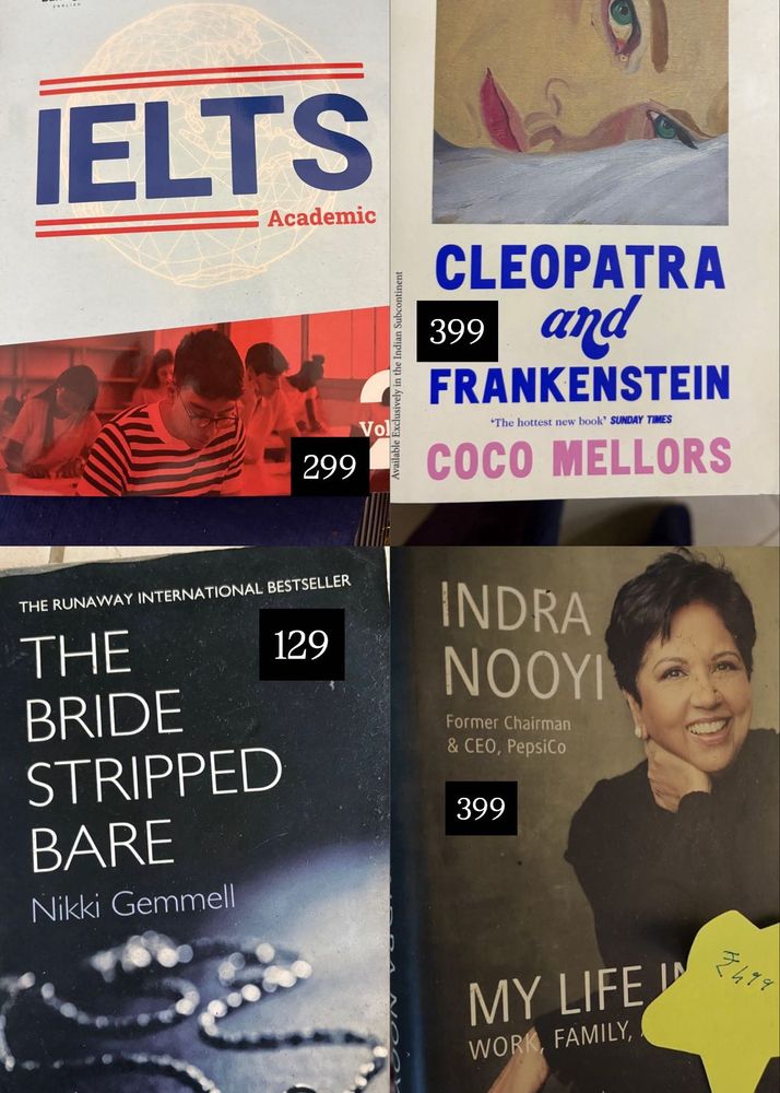 Assorted Books - IELTS, Cleopatra, &amp; More