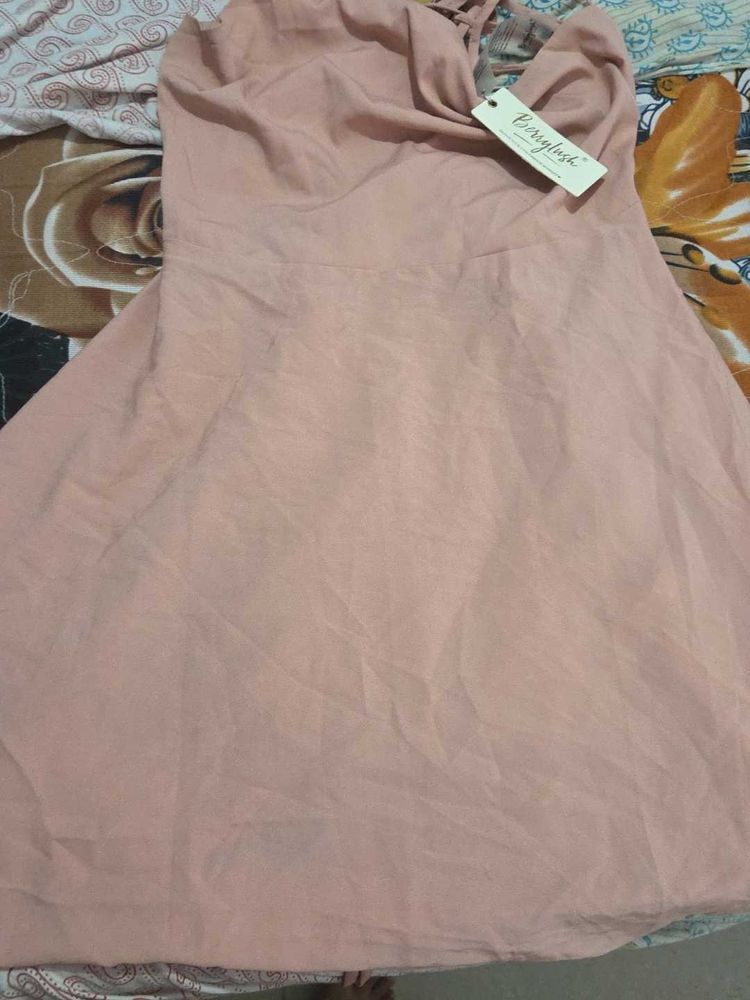 Peach Pretty Dress