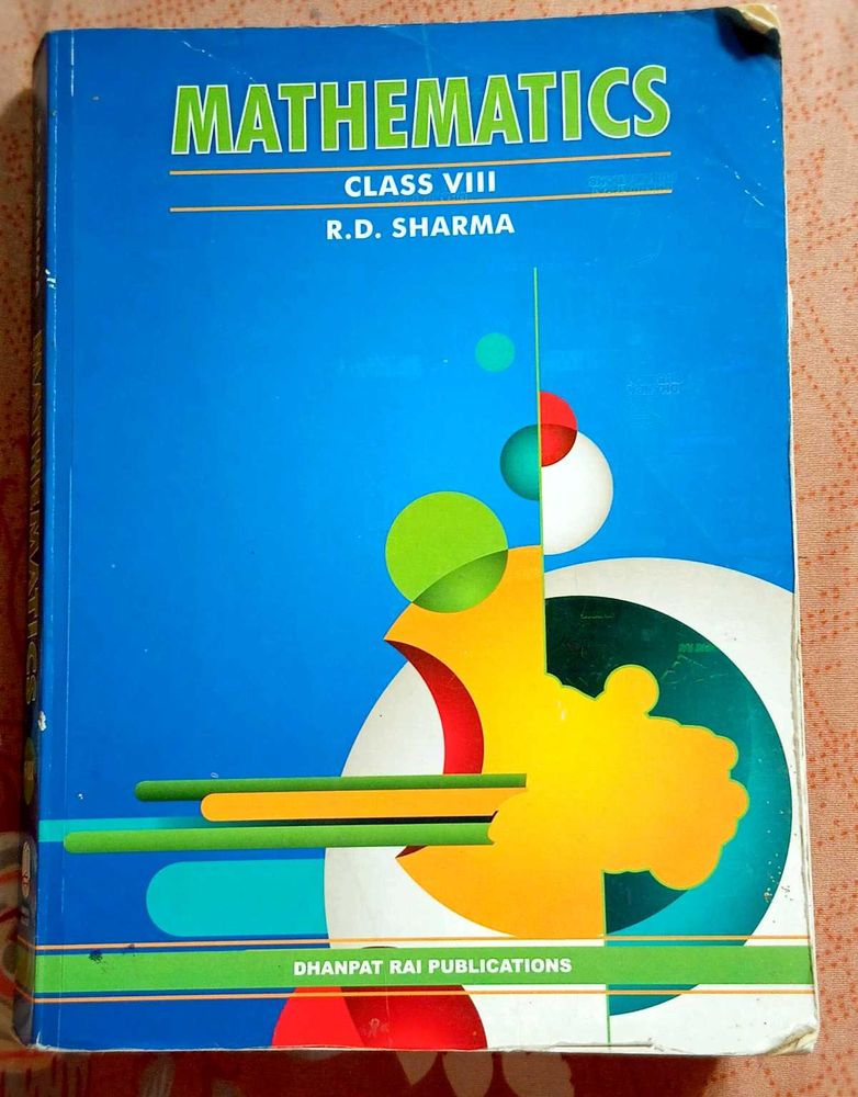 RD Sharma Mathematics Class VIII