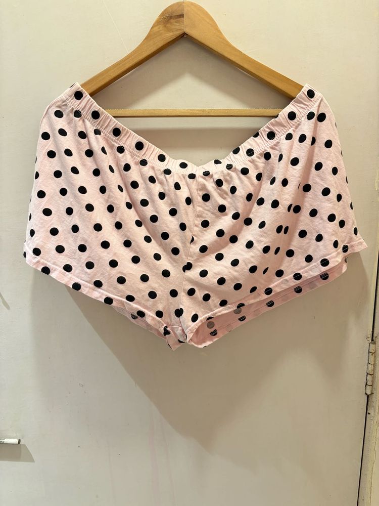 Polka Dot Lounge Shorts