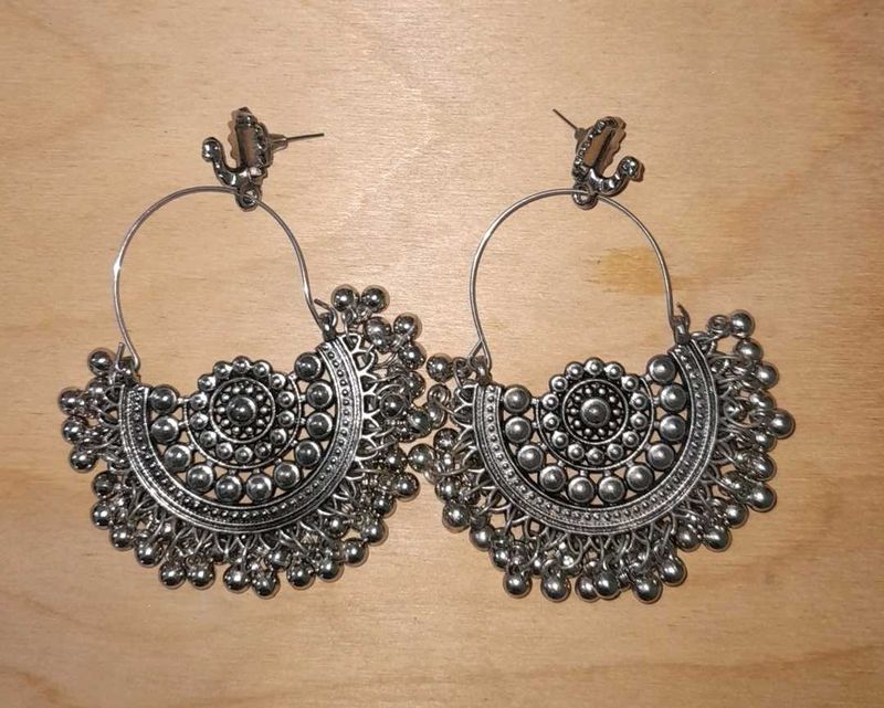 Oxidized Earrings