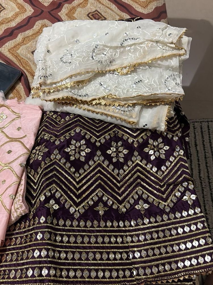 Embroidered Lehenga Choli Set