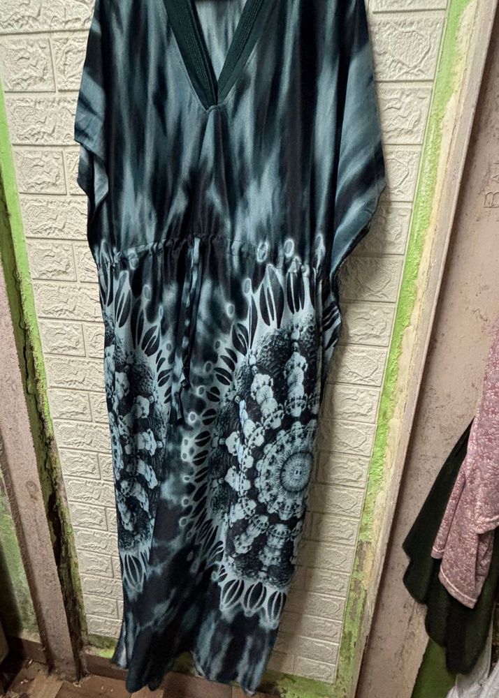 Tie-Dye Kaftan Dress nighty