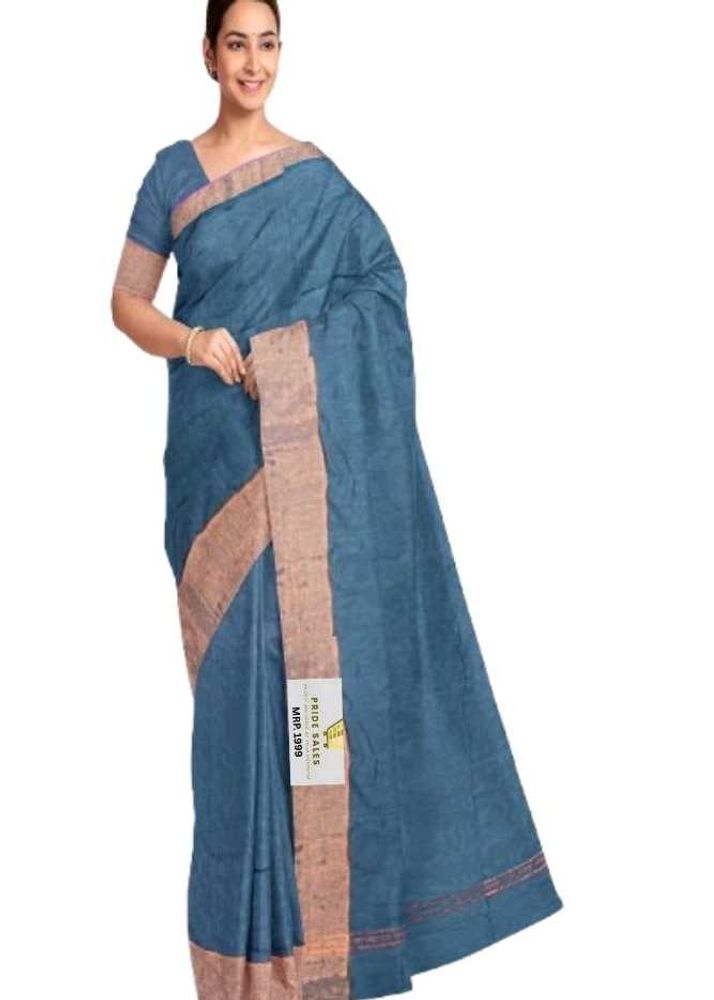 Elegant Blue Saree