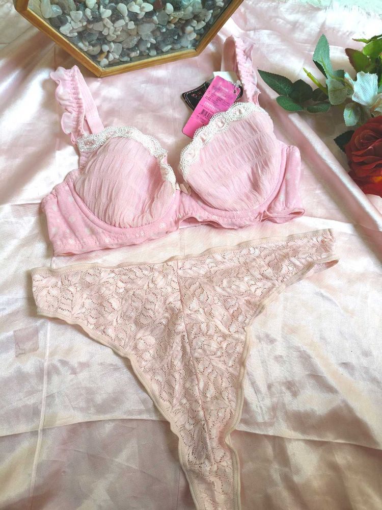 Pink Lingerie Set - New with Tag