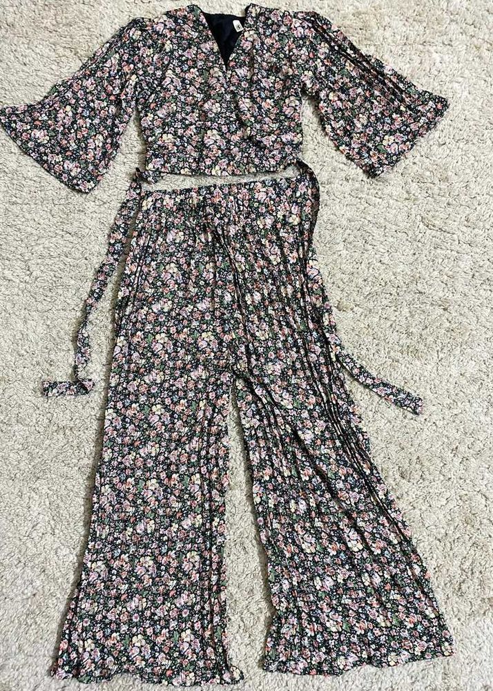 Floral Two-Piece Co-ord Set
