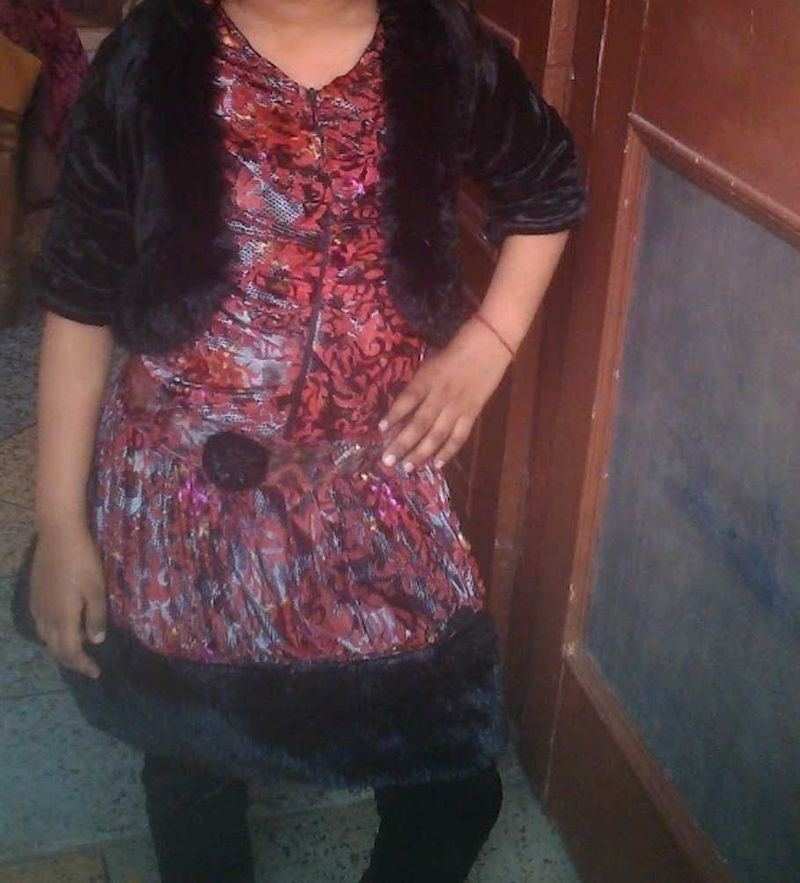 Girls Dress &amp; Bolero Set