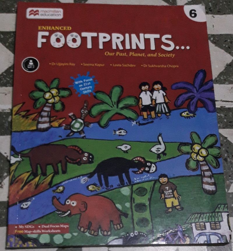 Macmillan education Enhanced Footprints Book Class 6