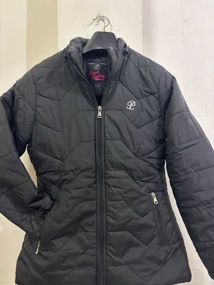 Stylish Black Padded Jacket