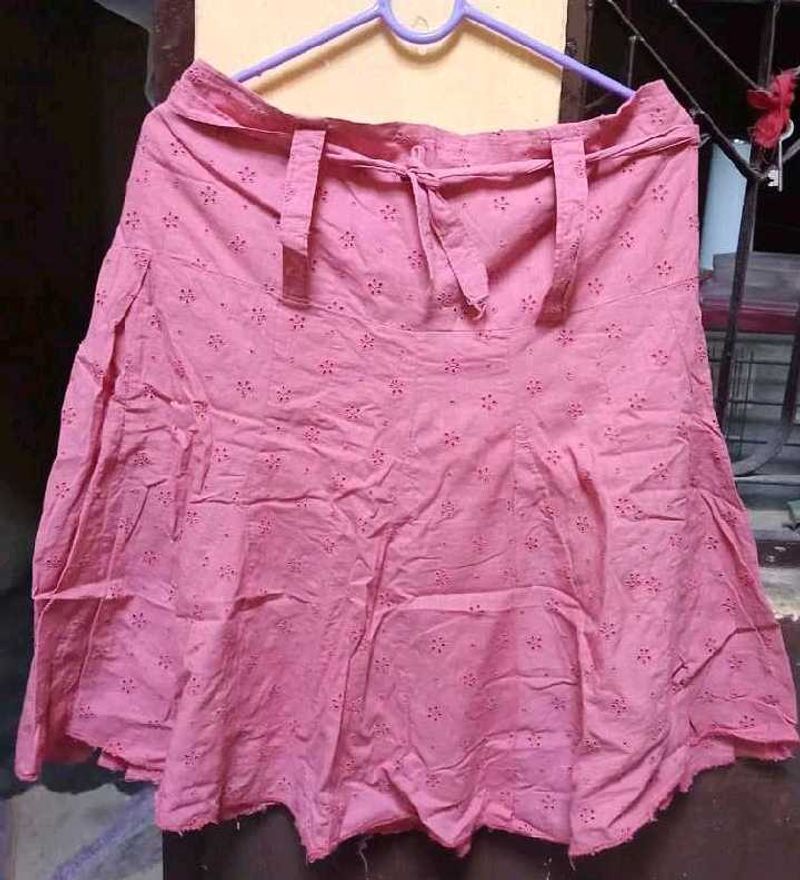 Cute Knee  Skirt
