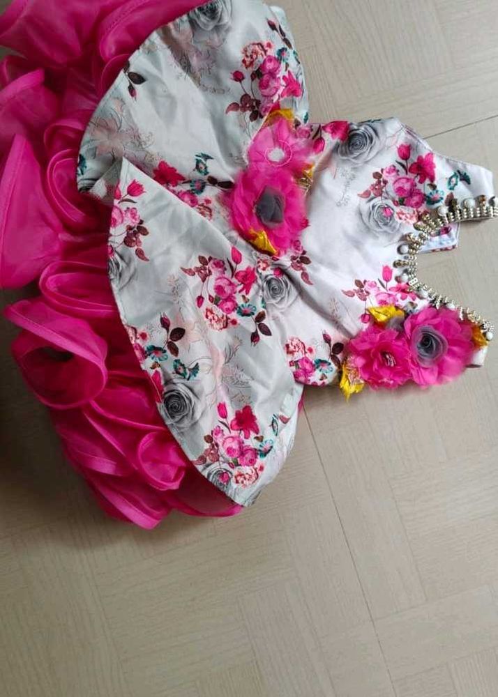 Floral Print Party Dress